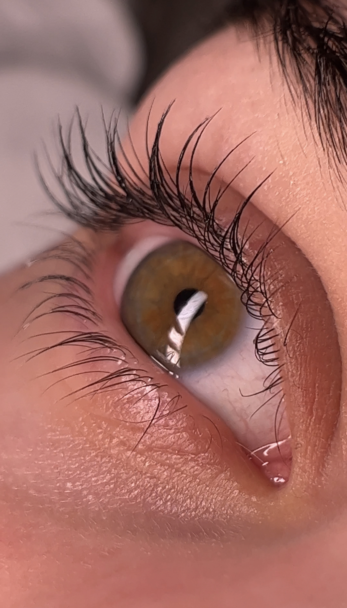 Ламинирование ресниц - результат процедуры